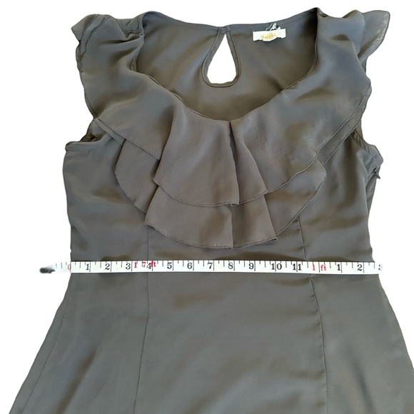 Tulle Ruffle Mini Dress Sz S - Picture 12 of 16